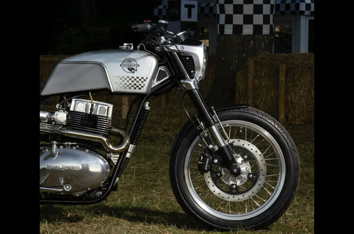 Royal Enfield Sawn off Shotgun 650 side front profile